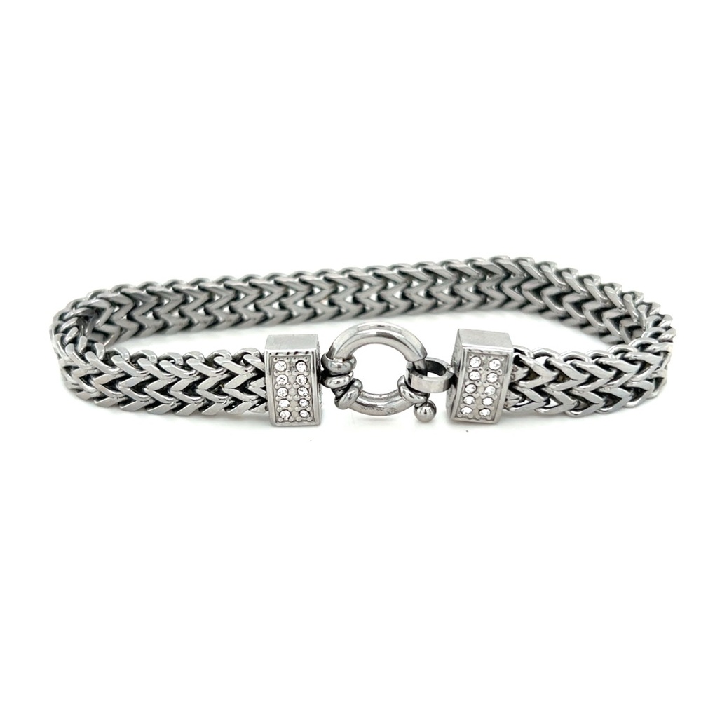 Black Colored‎ Cz Bracelet (c)